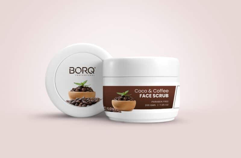 BORQ Coco & Coffee Face Scrub 200gm