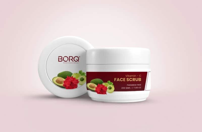 BORQ Vitamin-C Face Scrub 200gm