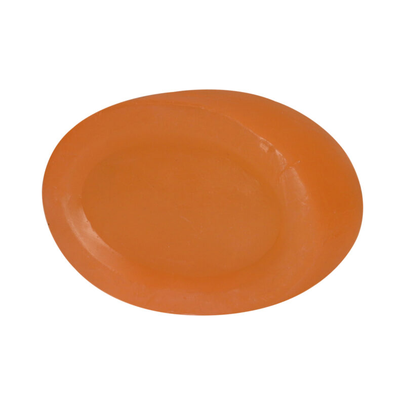 BORQ Orange Handmade Glycerin Bath Soap 100gm | Make skin smooth & bright | 98% Pure Glycerin & Natural Oils | No Parabens, No Harmful Chemicals | for All Skin Types - Image 2