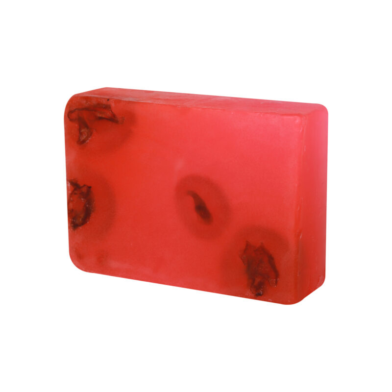 BORQ Rose Petals Handmade Glycerin Bath Soap 100gm | For skin reduces blemishes and dark sports | 98% Pure Glycerin & Natural Oils | No Parabens, No Harmful Chemicals | for All Skin Types - Image 2